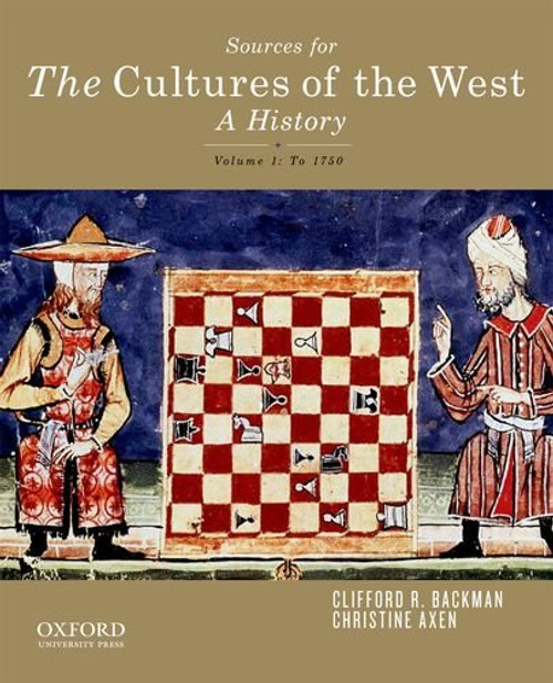 Sources for The Cultures of the West: A History, Vol. 1