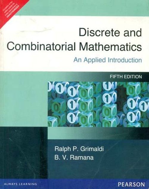 Discrete and Combinatorial Mathematics: An Applied Introduction, 5th