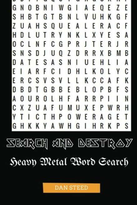 Search and Destroy Word Search: Heavy Metal Word Search