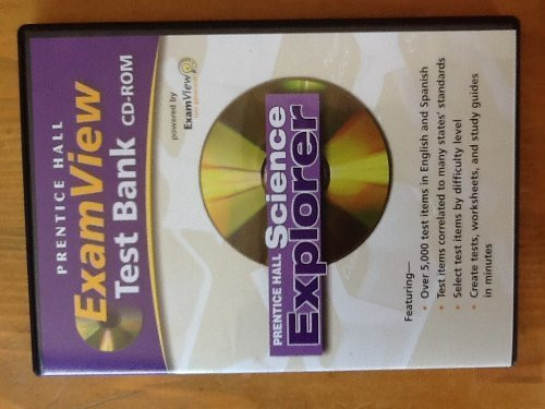 ExamView Test Bank CD-ROM for Prentice Hall Science Explorer