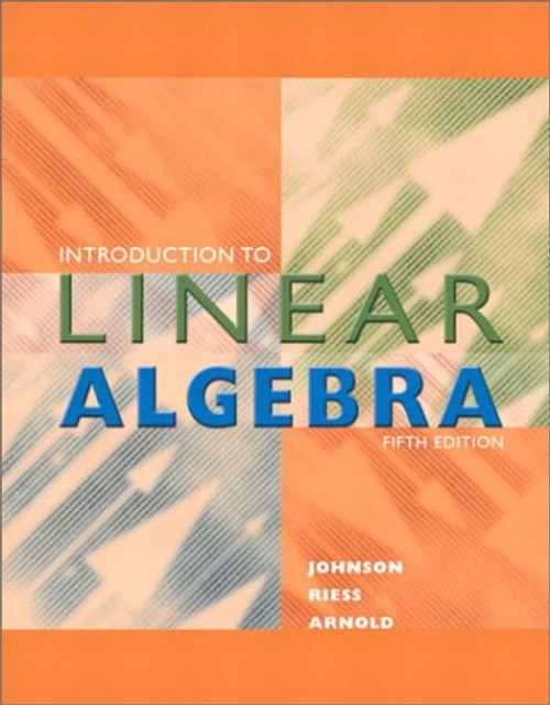 Introduction to Linear Algebra (5th Edition)