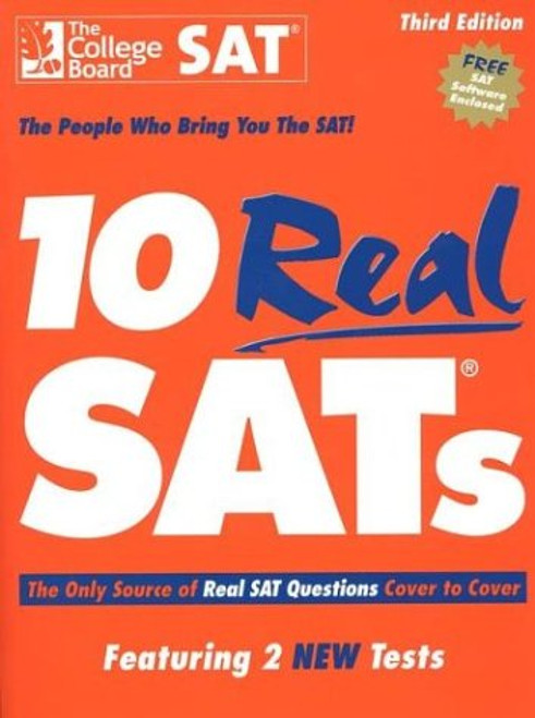 10 Real SATs, Third Edition