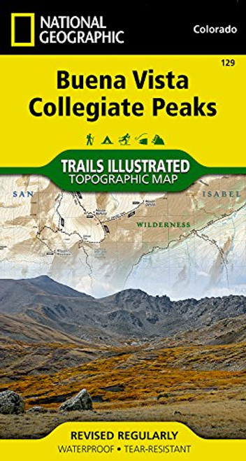 Buena Vista, Collegiate Peaks (National Geographic Trails Illustrated Map)