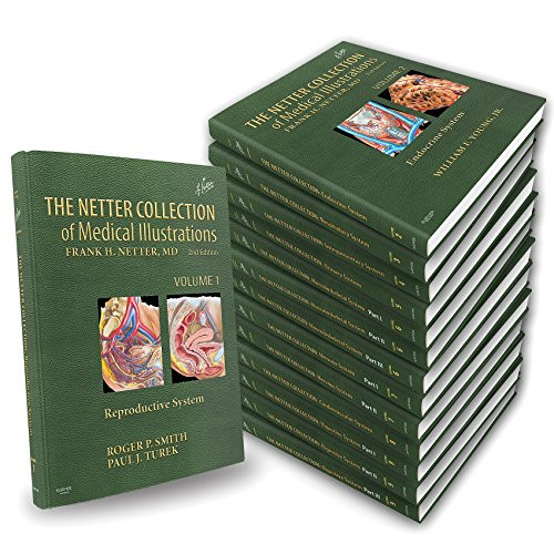 The Netter Collection of Medical Illustrations Complete Package, 2e (Netter Green Book Collection)