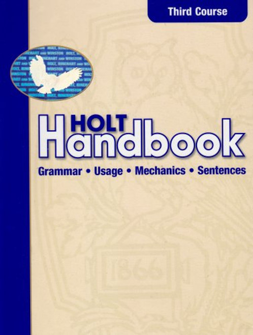 Holt Handbook: Student Edition Third Course 2003