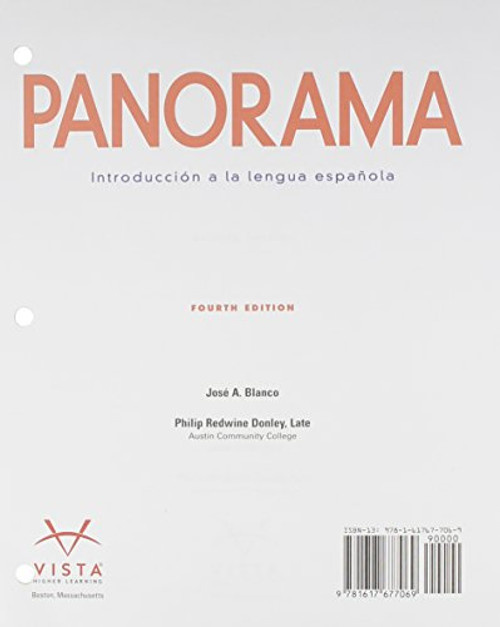 Panorama: Introduccion a la Lengua Espanola