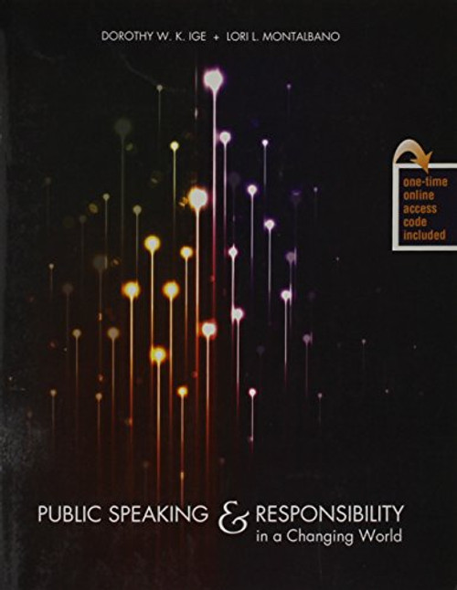 Public Speaking AND Responsibility in a Changing World