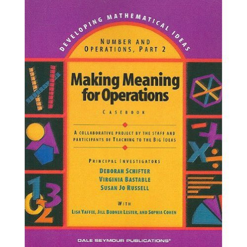 Making Meaning for Operations, Part 2, Casebook