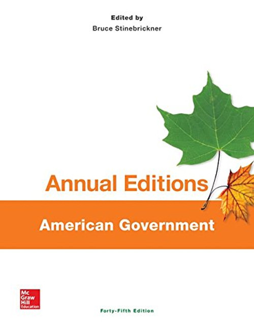 Annual Editions: American Government, 45/e