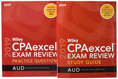 Wiley CPAexcel Exam Review 2019 Study Guide + Question Pack: Auditing
