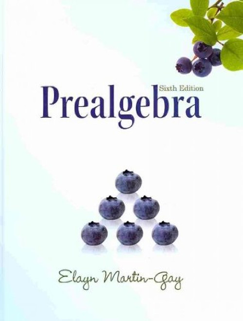 Prealgebra (Hardcover) (6th Edition)