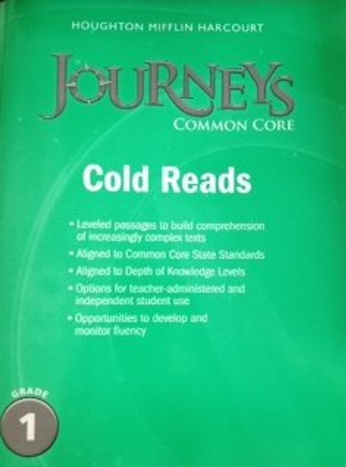 Journeys: Cold Reads Grade 1