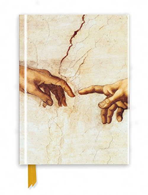 Michelangelo: Creation Hands (Foiled Journal) (Flame Tree Notebooks)