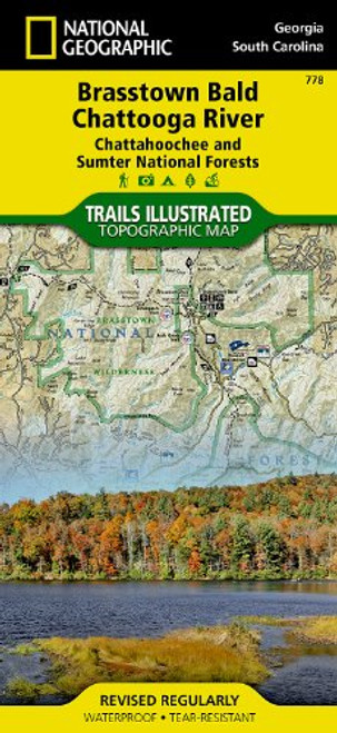 Brasstown Bald, Chattooga River [Chattahoochee and Sumter National Forests] (National Geographic Trails Illustrated Map)
