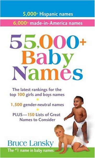 55,000 plus Baby Names: A great selection of popular and unusual names from around the world