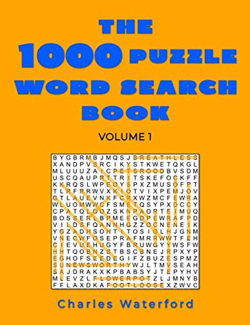 The 1,000 Puzzle Word Search Book (Volume 1)