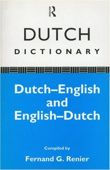 Dutch Dictionary: Dutch-English, English-Dutch