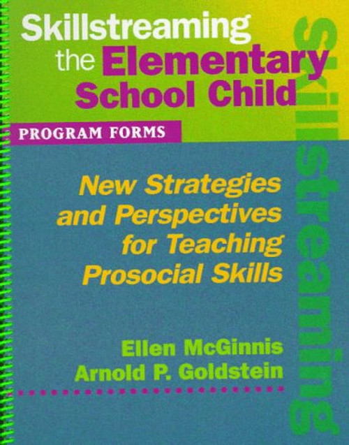 (Out of Print)Skillstreaming the Elementary School Child: Program Forms (Book and CD)