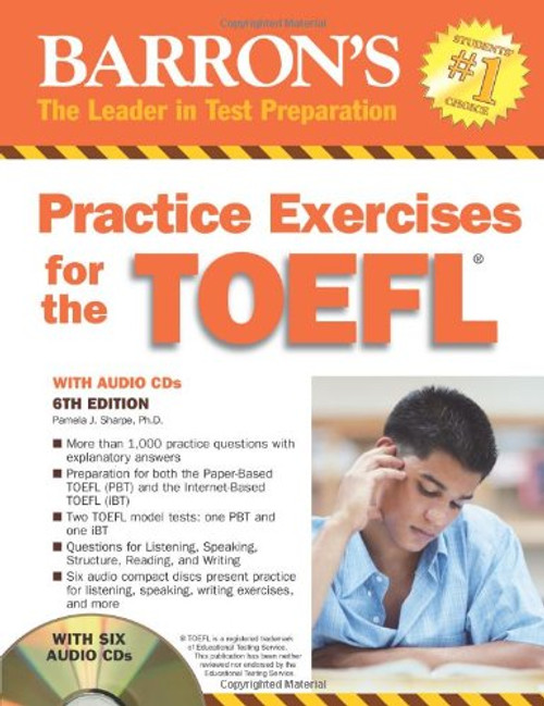 Practice Exercises for the TOEFL with Audio CDs (Barron's Practice Exercises for the Toefl)