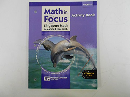 Math in Focus: Singapore Math: Activity Book Course 3