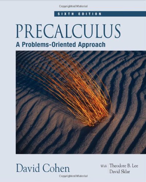Precalculus: A Problems-Oriented Approach (with CD-ROM and iLrn Tutorial)