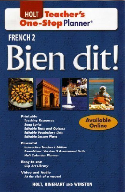 Teacher's One-Stop Planner French 2 Bien dit!