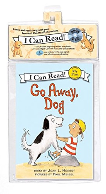 Go Away, Dog Book and CD (My First I Can Read)