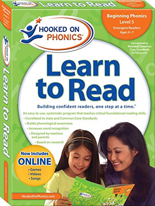 Learn to Read First Grade Level 1 (Hooked on Phonics: Learn to Read)