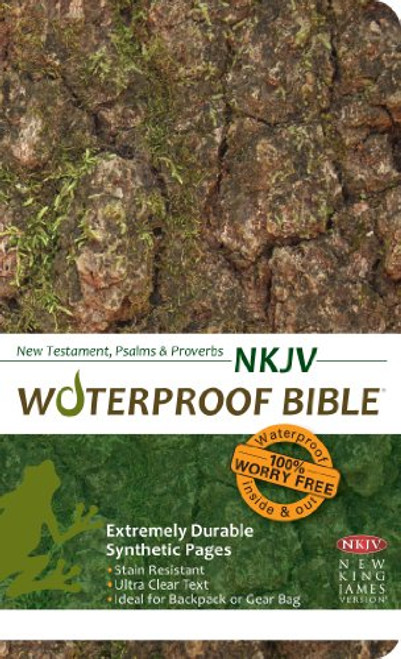 Waterproof Durable New Testament with Psalms and Proverbs-NKJV-Camouflage