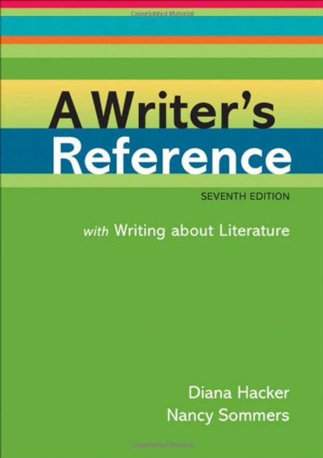 A Writer's Reference with Writing about Literature