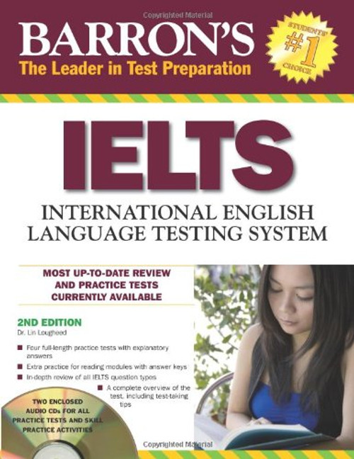 Barron's IELTS with Audio CDs: International English Language Testing System (Barron's Ielts: International English Language Testing System)