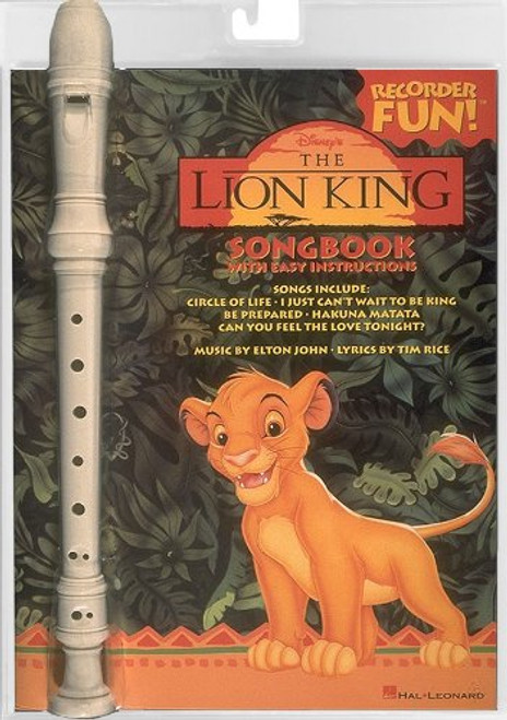 Hal Leonard The Lion King Recorder Fun Pack