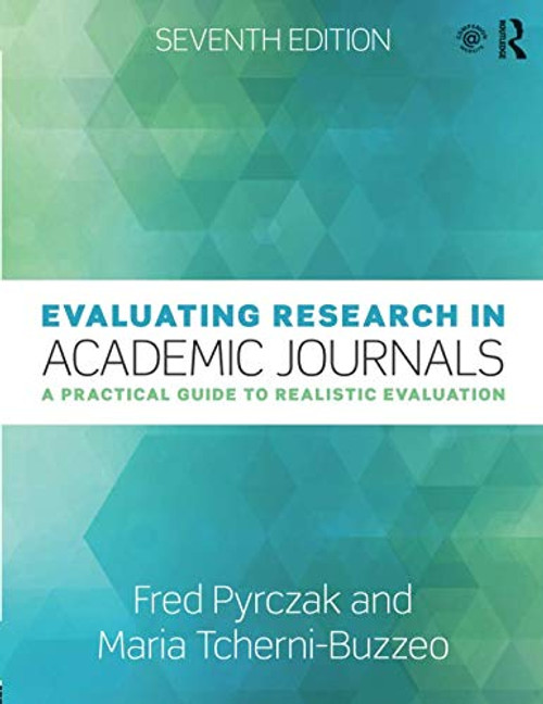 Evaluating Research in Academic Journals