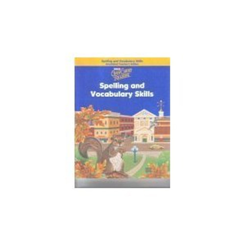 Open Court Reading - Spelling and Vocabulary Skills Annotated Teacher Edition - Grade 3