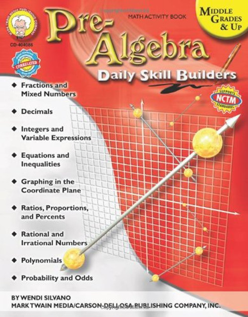 Pre-Algebra: Middle Grades & Up (Daily Skill Builders)