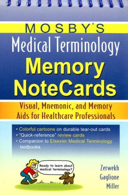 Mosby's Medical Terminology Memory NoteCards, 1e