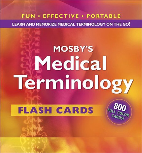 Mosby's Medical Terminology Flash Cards, 1e