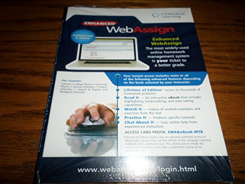 Webassign Enhanced Web Assign