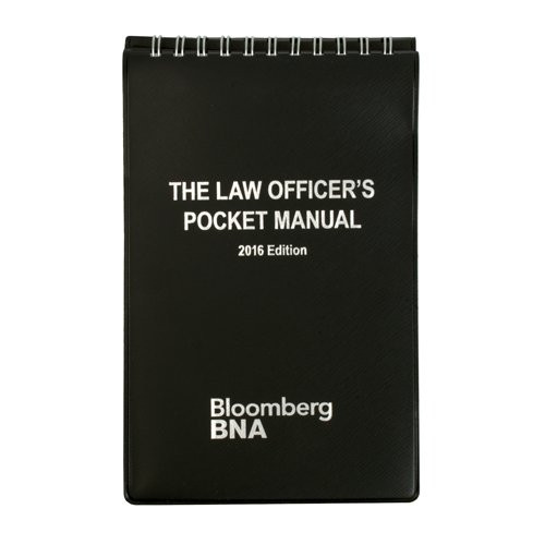 The Law Officer's Pocket Manual 2016