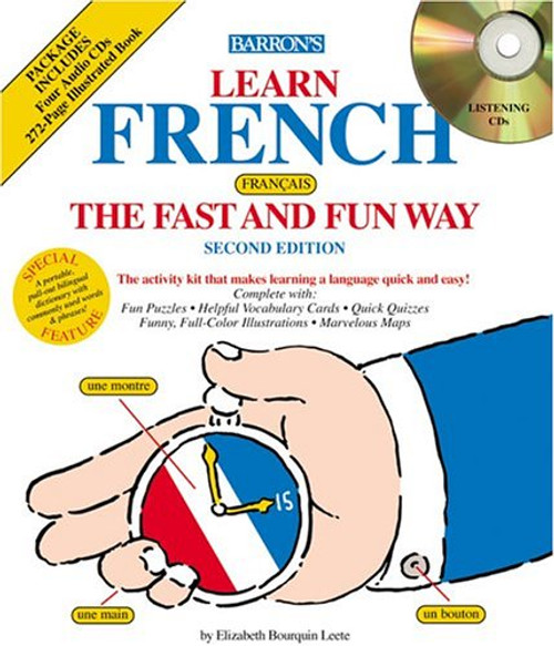 French the Fast and Fun Way with Compact Discs (Fast and Fun Way CD Packages)