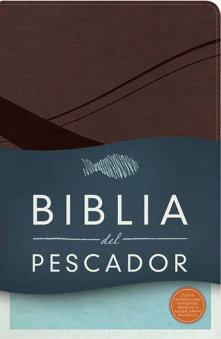 RVR 1960 Biblia del Pescador, chocolate smil piel: Evangelismo Discipulado Ministerio (Spanish Edition)
