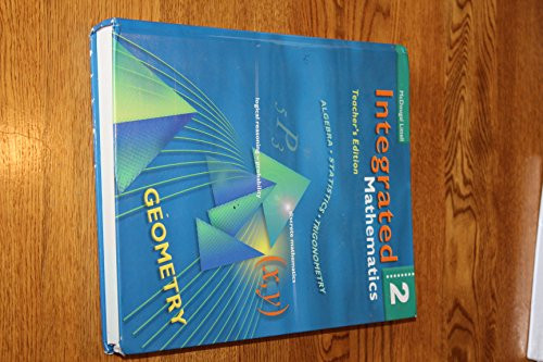 McDougal Littell Integrated Math: Teacher Edition Book 2 2002