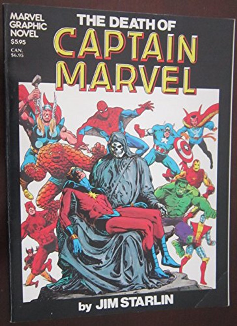 Marvel Graphic Novel #1 Death of Captain Marvel