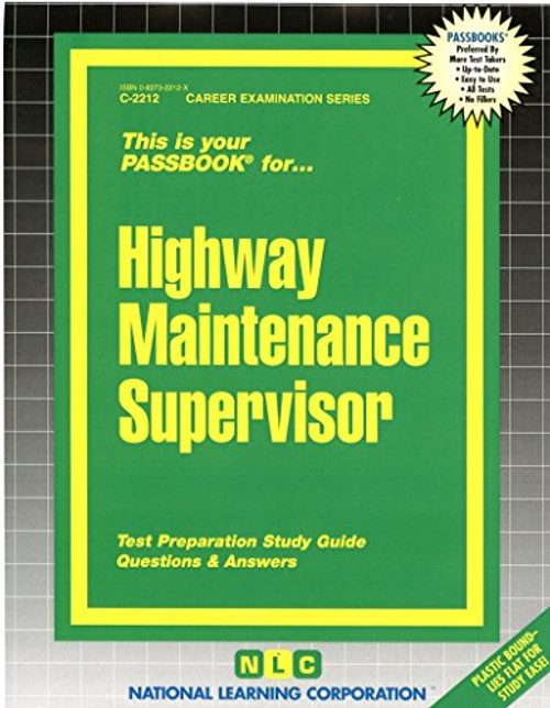 Highway Maintenance Supervisor(Passbooks) (Passbook Series)
