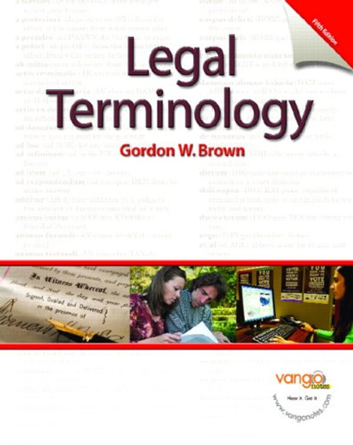 Legal Terminology (5th Edition)