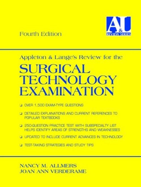 Appleton and Lange's Review for the Surgical Technology Examination