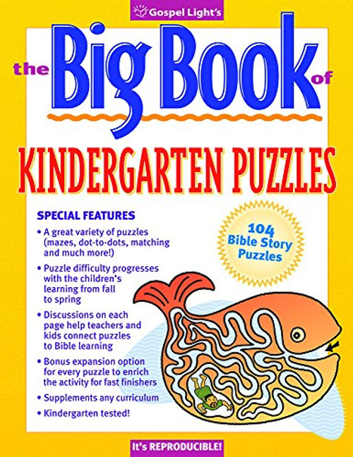 The Big Book of Kindergarten Puzzles #1 (Big Books)