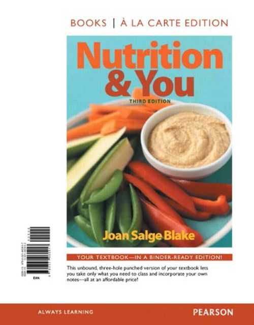 Nutrition & You, Books a la Carte Edition (3rd Edition)