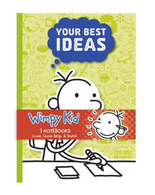 Diary of a Wimpy Kid 3-Notebook Set