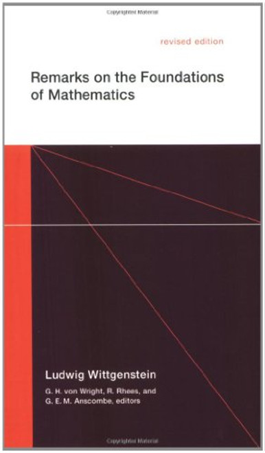 Remarks on the Foundations of Mathematics (MIT Press)